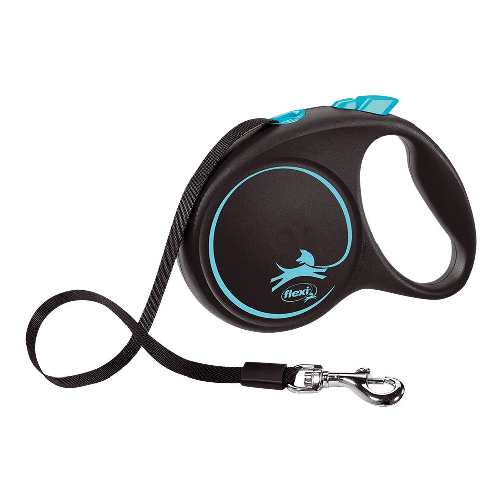 Flexi Rollleine Black Design, 5 m, Größe M
