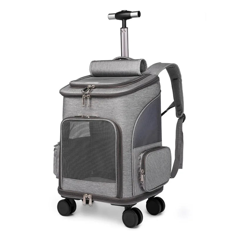 Großer Tierrucksack, verstellbar und atmungsaktiv