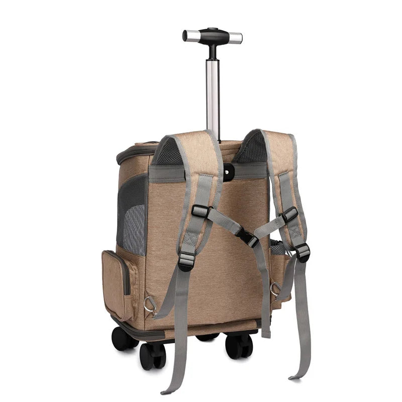 Großer Tierrucksack, verstellbar und atmungsaktiv