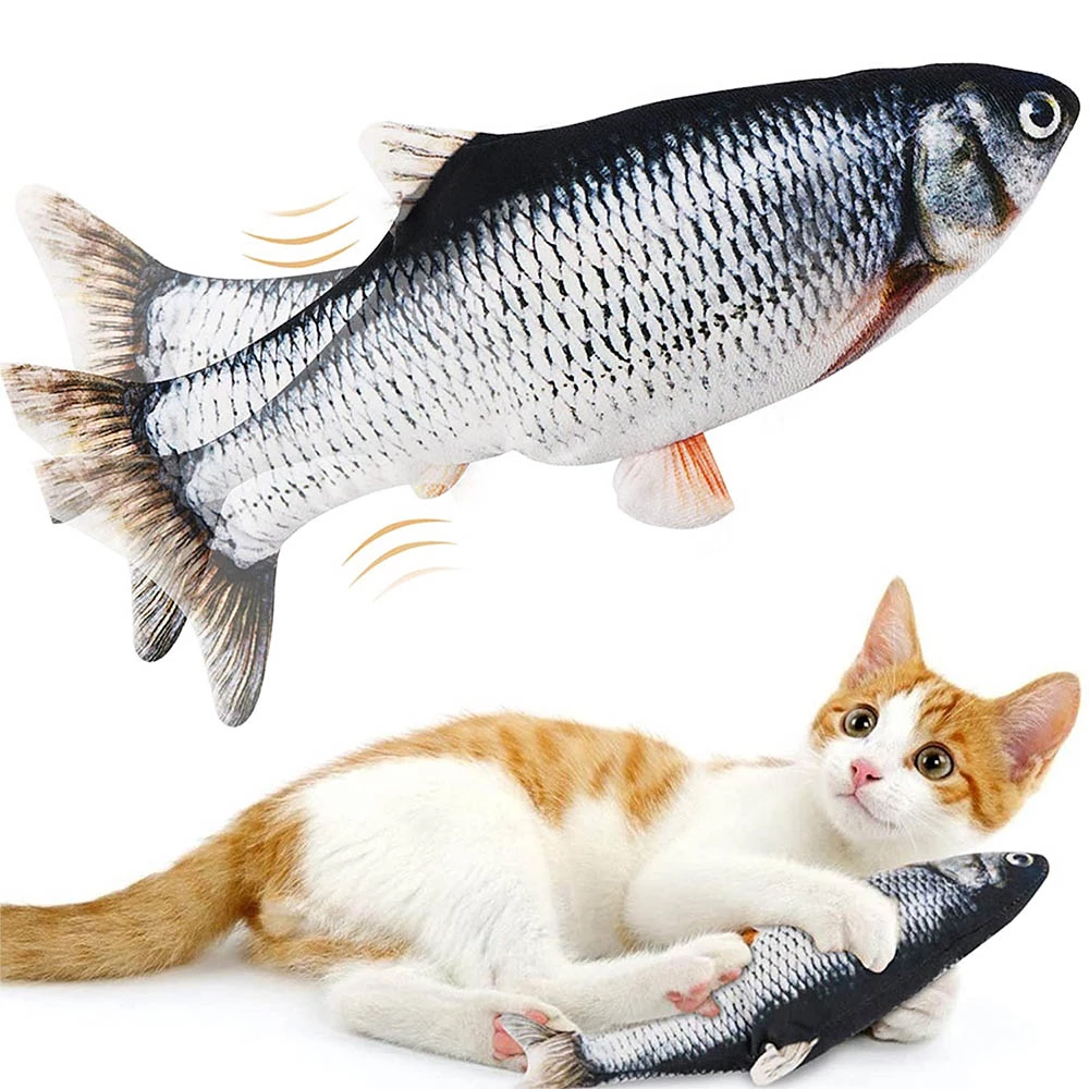 Elektrischer Zappelfisch für Katzen