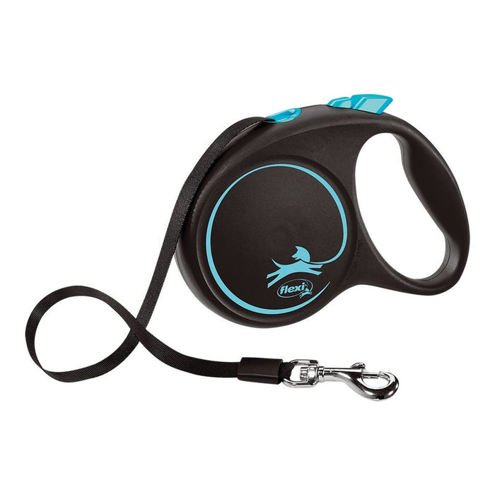 Flexi Rollleine Black Design, 5 m, Größe M